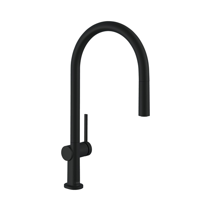 Hansgrohe Talis M54 Смеситель для кухни, 1 отв, цвет: черный матовый