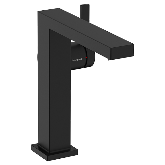 Hansgrohe Tecturis E Смеситель для раковины, на 1 отв, с донным клапаном, цвет: черный матовый