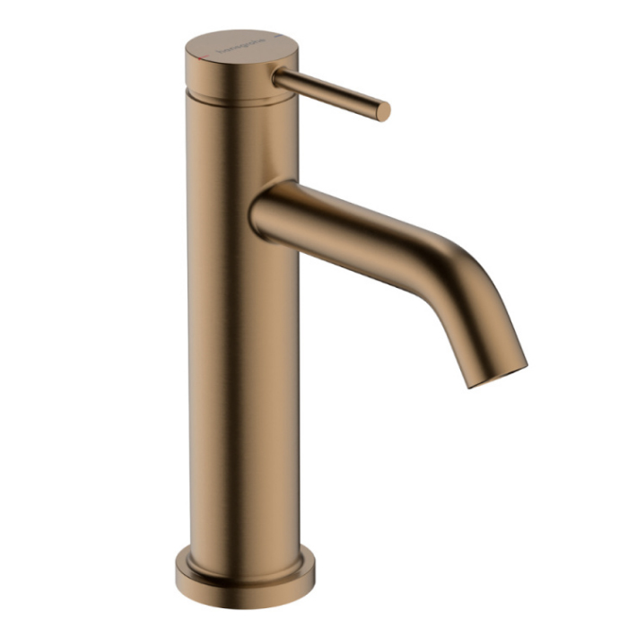 Hansgrohe Tecturis S Смеситель для раковины, 1 отв, без донного клапана, цвет: шлифованная бронза