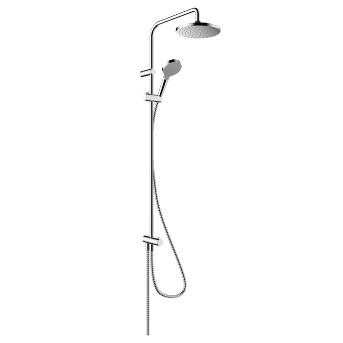 Hansgrohe Vernis Blend Душевая стойка с верхним душем 200 1jet Reno, цвет: хром
