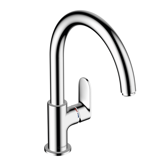 Hansgrohe Vernis Blend M35 Смеситель для раковины, однорычажный, излив, цвет: хром