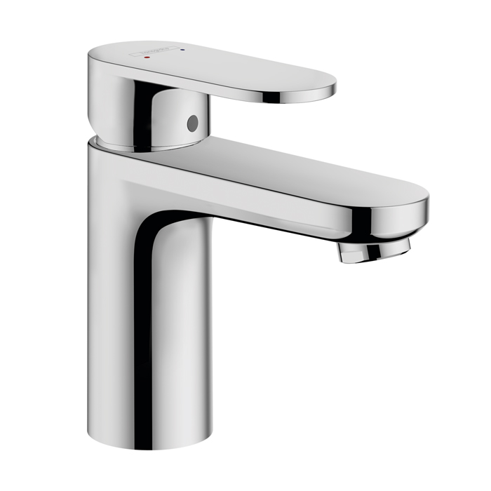Hansgrohe Vernis Blend Смеситель для раковины, излив, с донным клапаном, цвет: хром