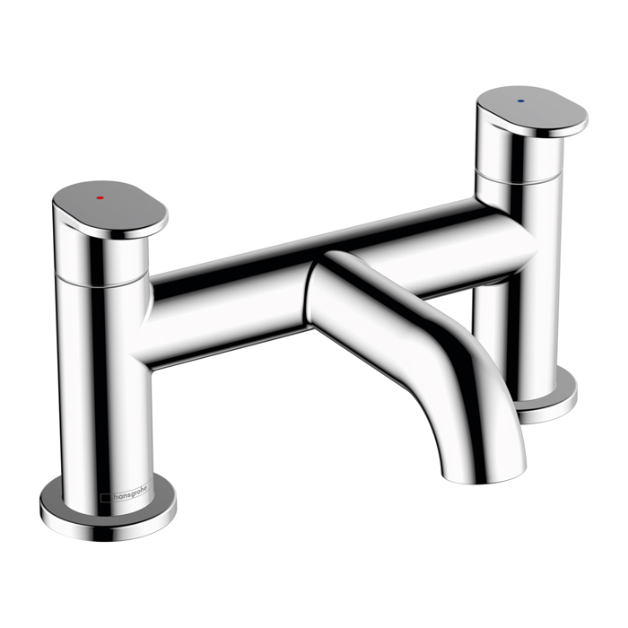 Hansgrohe Vernis Blend Смеситель для ванны, на 2 отв, цвет: хром