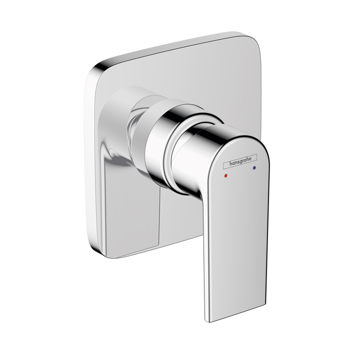 Hansgrohe Vernis Shap Смеситель для душа, однорычажный, встраиваеемый, внешняя часть, цвет: хром