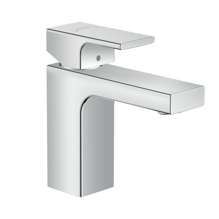 Hansgrohe Vernis Shap Смеситель для раковины, излив, с донным клапаном, цвет: хром