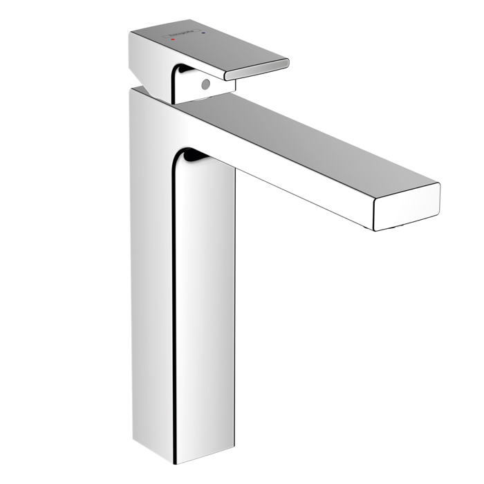 Hansgrohe Vernis Shap Смеситель для раковины, излив, с донным клапаном, цвет: хром