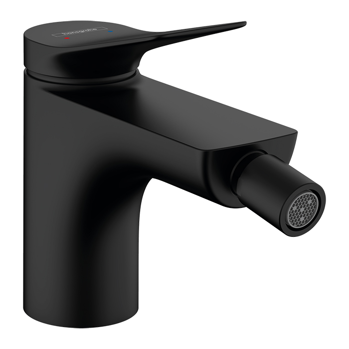 Hansgrohe Vivenis Смеситель для биде, на 1 отв, с донным клапаном, цвет: черный матовый