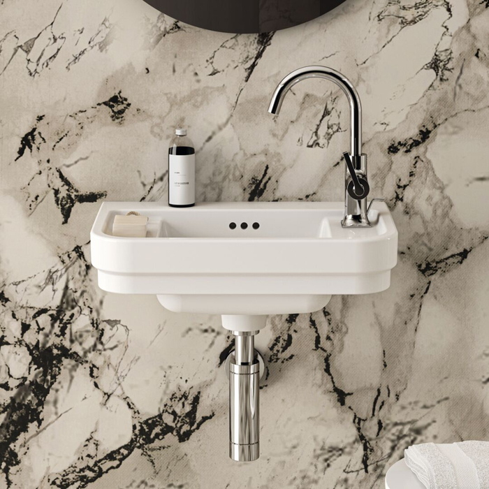 Ideal Standard Calla Раковина, подвесная, с 1 отв, Dx, с крепежом, цвет: белый глянец