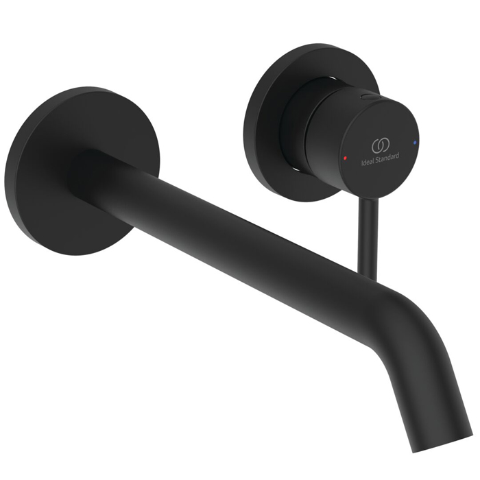 Ideal Standard Ceraline Nuovo Смеситель для раковины, встраиваемым, излив:, цвет: Черный матовый