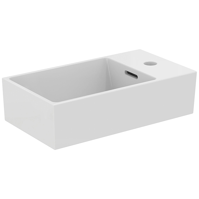 Ideal Standard Extra Раковина, подвесная, с 1 отв, Dx, с крепежом, цвет: белый глянец