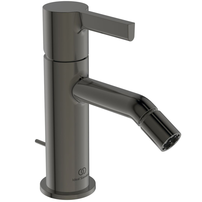 Ideal Standard Joy Смеситель для биде, на 1 отв, с донным клапаном, цвет: PVD Magnetic Grey