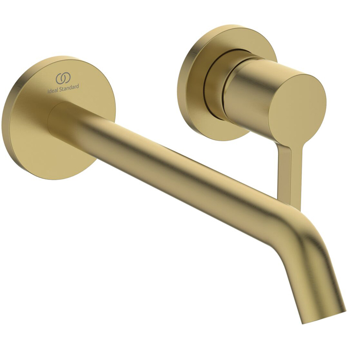 Ideal Standard Joy Смеситель для раковины, встраиваемый, излив:, цвет: PVD Brushed Gold (Шлифованное Золото)