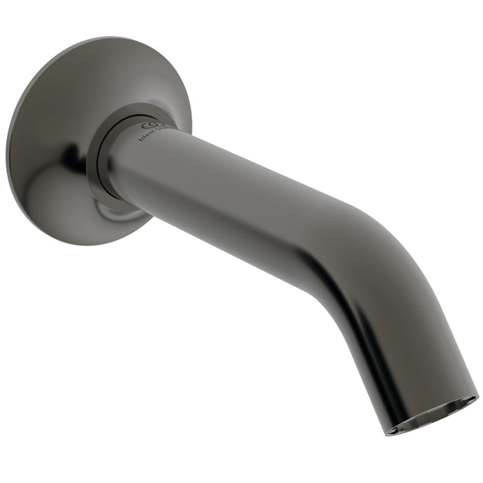 Ideal Standard La Dolce Vita Излив для ванны, настенный, подключение G1/2, цвет: PVD Magnetic Grey