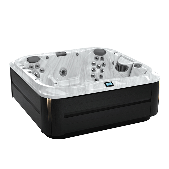Jacuzzi J375 Минибассейн, стерео, цвет Platinum, внешняя панель New Smoked Ebony