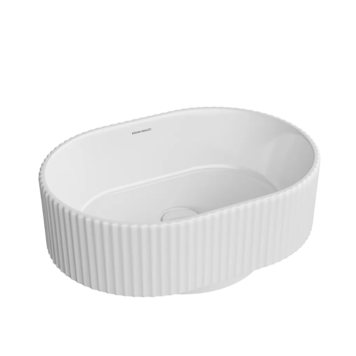 Kerama Marazzi ArtBasin Sabbia Раковина накладная, без отв, цвет: белый глянцевая