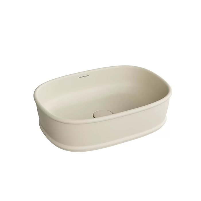 Kerama Marazzi Circo Раковина, накладная, без отв, без перелива, цвет: песочный матовый