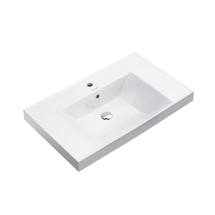 Kerama Marazzi Cubo Раковина подвесна, с 1 отв.под смеситель, цвет: белый глянцевая