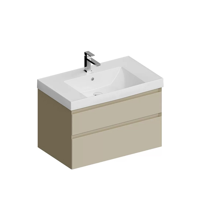 Kerama Marazzi Cubo Тумба подвесная, с ящиками, цвет: лимо матовая