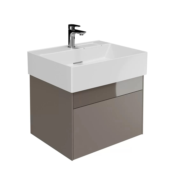 Kerama Marazzi Logica Тумба подвесная, 2 ящика, цвет: песчаный