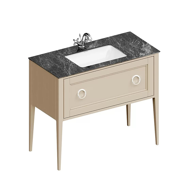 Kerama Marazzi Plaza Classic Тумба напольная, 1 ящик, цвет: капучино матовый
