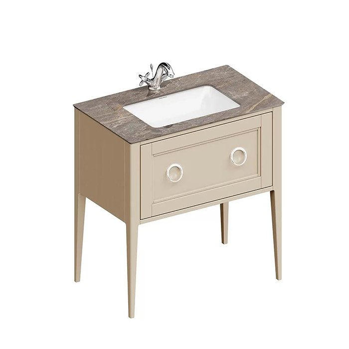 Kerama Marazzi Plaza Classic Тумба напольная, 1 ящик, цвет: капучино матовый