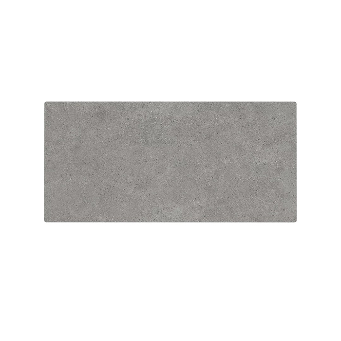 Kerama Marazzi Столешница из керамогранита для накладных раковин Фондамента, с 1 отв, цвет: серый натуральный