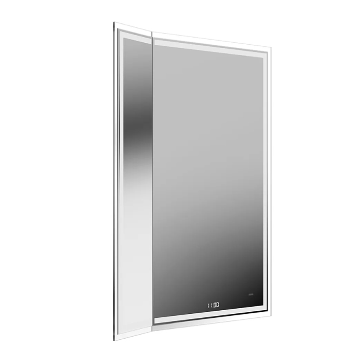 Kerama Marazzi Tecno Зеркало, с поворотной дверцей, подсветкой и функцией антизапотевание