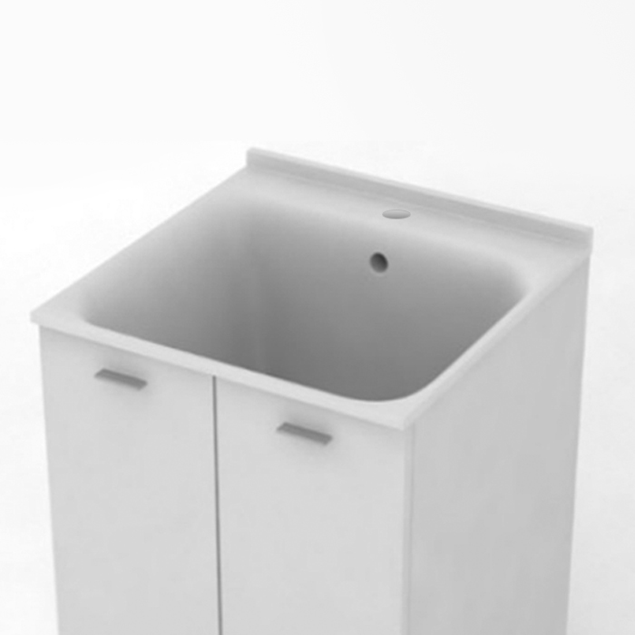 Kerasan Aquadom Раковина, 1 отв, цвет: белый