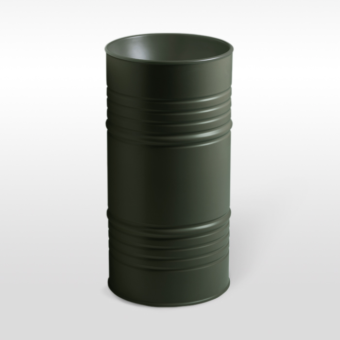 Kerasan Artwork Раковина, без отв, свободностоящая "BARREL", слив в стену, цвет: Verde muschio