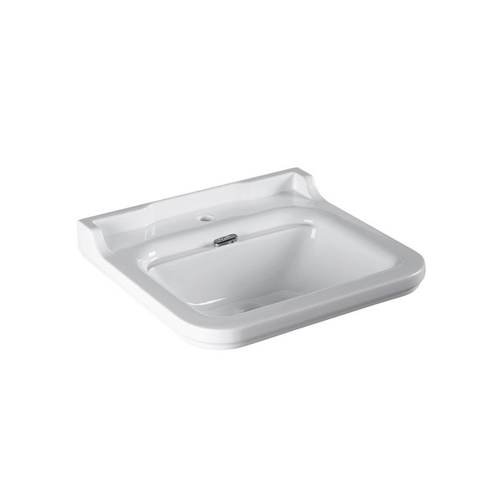 Kerasan Waldorf Раковина, 1 отв, цвет: белый/хром