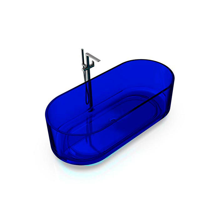 Knief Ellipse shape Ванна отдельностоящая, из полимерного материала, цвет: Marine blue # XXX