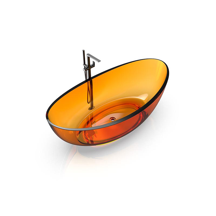 Knief Oval Shape Ванна отдельностоящая, из полимерного материала, цвет: Arangonit # 050