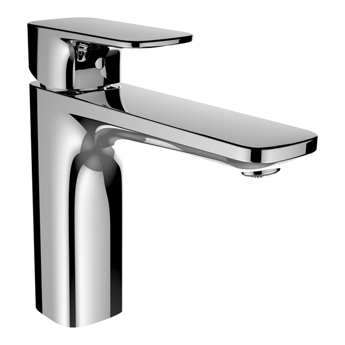 Laufen Cityplus Смеситель для раковины, 1 отв, с донным клапаном, цвет: хром