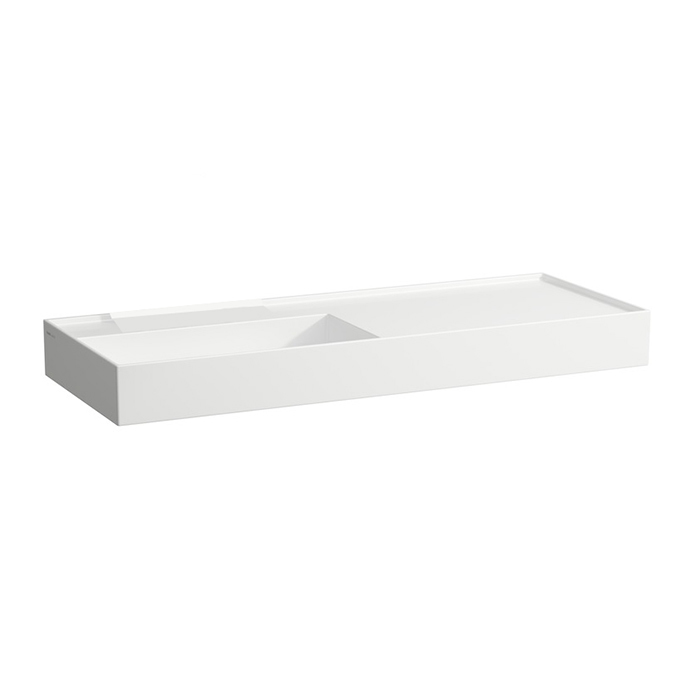 Laufen Kartell Раковина, без отв, без перелива, цвет: белый