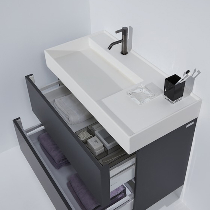 Laufen Kartell Раковина, 1 отв, без перелива, цвет: белый