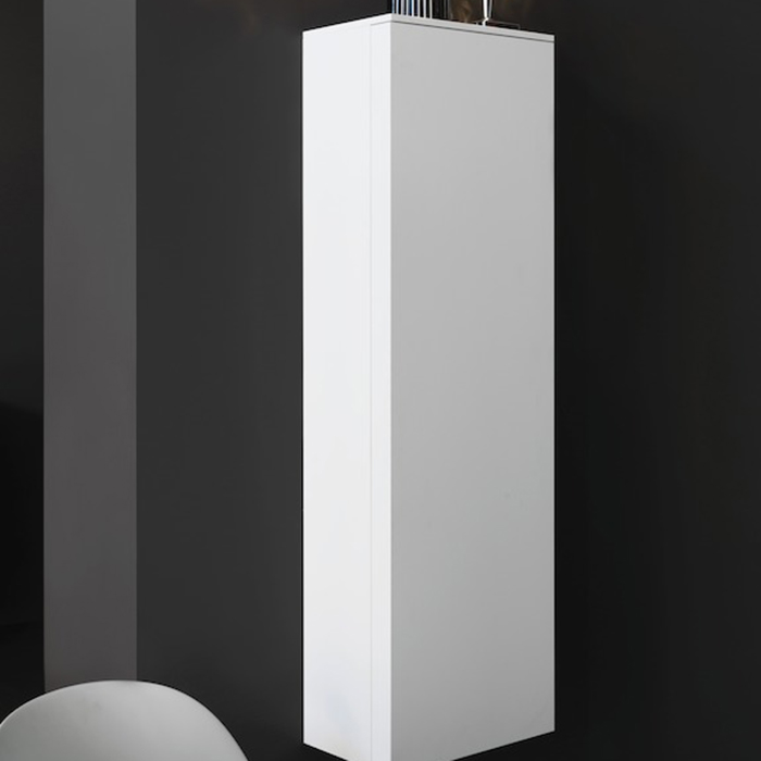 Laufen Kartell Шкаф подвесной, с 1 дверцей, 4 стек. полки, SX, цвет: белый матовый