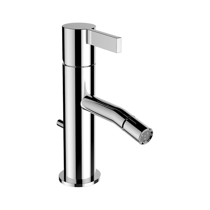 Laufen Kartell Смеситель для биде, на 1 отв, с донным клапаном, излив, цвет: хром