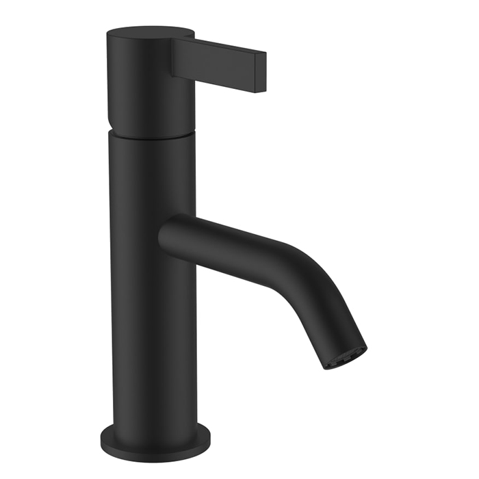 Laufen Kartell Смеситель для раковины, 1 отв, без донного клапана, цвет: PVD черный титан