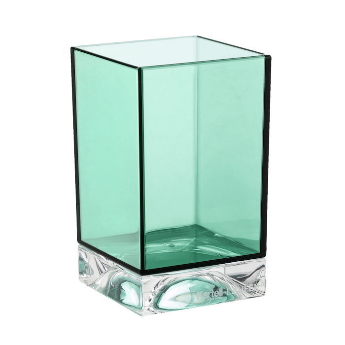 Laufen Kartell Стакан, настольный, пластик, цвет: изумрудный зеленый