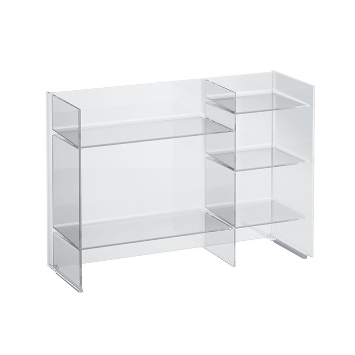 Laufen Kartell Стеллаж, пластик, напольный, цвет: дымчато-серый