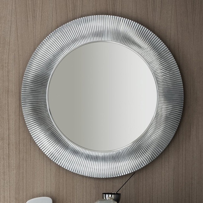 Laufen Kartell Зеркало круглое, настенное, без подсветки, цвет: серебряный