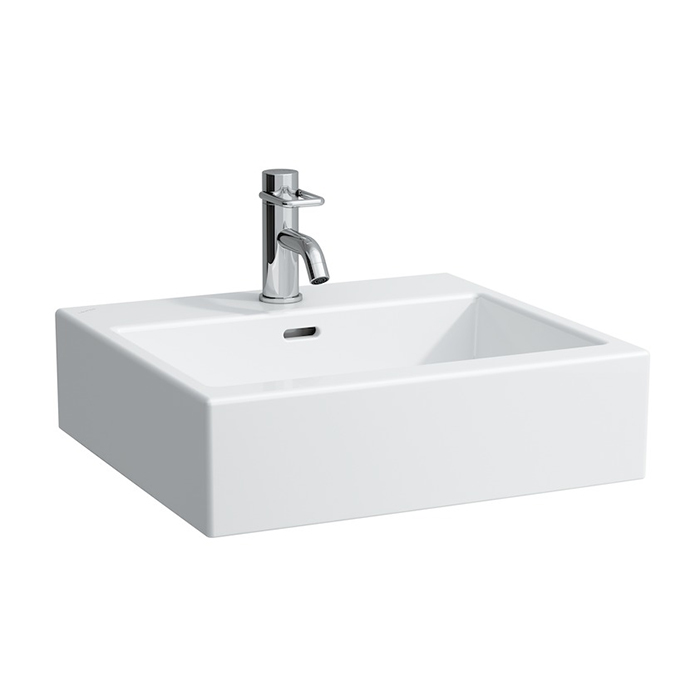 Laufen Living City Раковина, 1 отв, цвет: белый