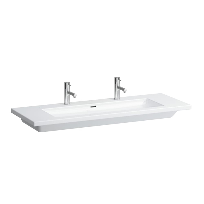 Laufen Living City Раковина подвесная, с 2 отв, цвет: белый