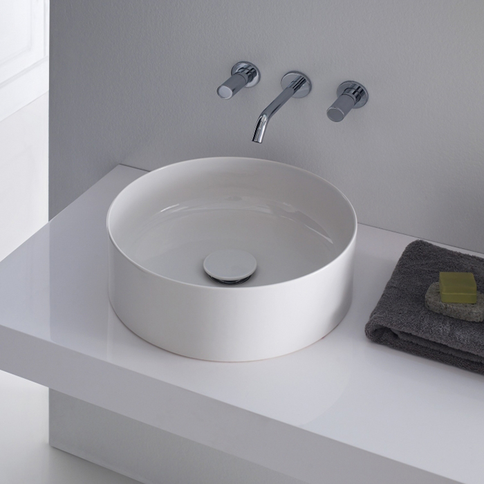 Laufen Living Square Раковина-чаша, без отв, без перелива, цвет: белый