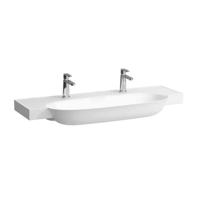 Laufen New Classic Раковина, 2 отв, накладная, без перелива, цвет: белый LCC