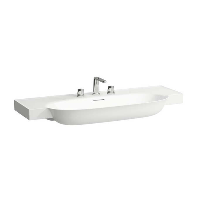 Laufen New Classic Раковина накладная, с 3 отв, с переливом, цвет: белый матовый