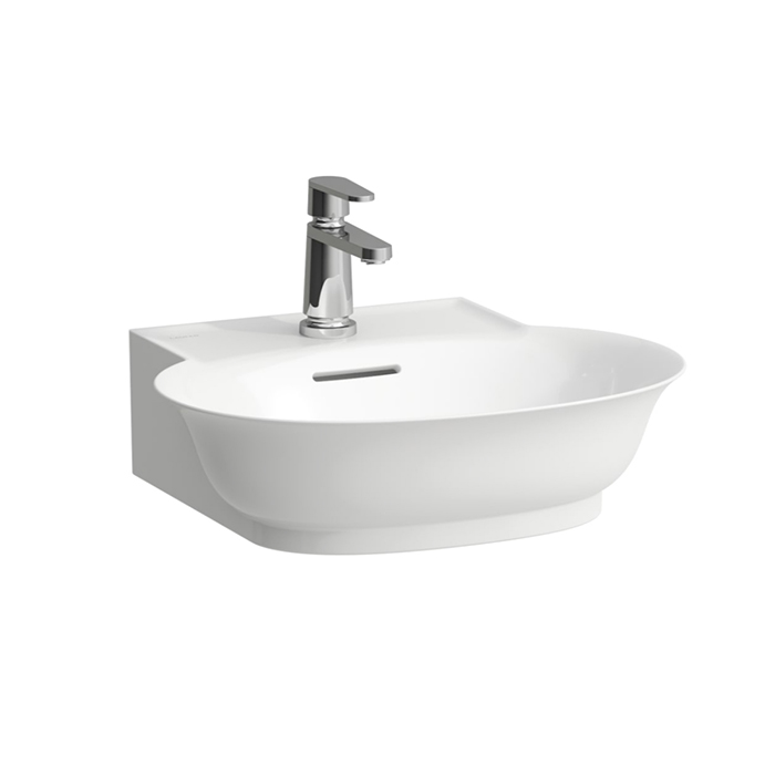 Laufen New Classic Раковина, без отв, подвесная, с переливом, цвет: белый матовый