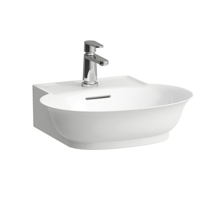 Laufen New Classic Раковина, 1 отв, подвесная, с переливом, цвет: белый LCC