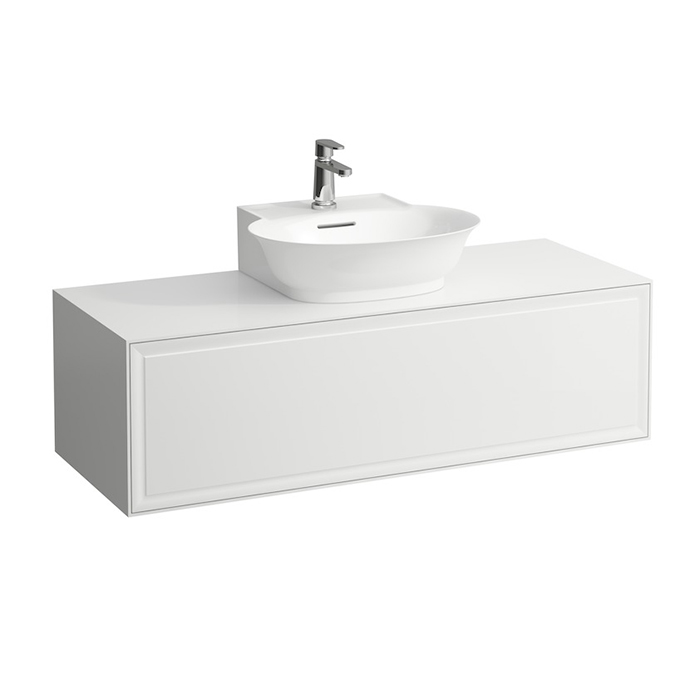Laufen New Classic Тумба с раковиной, 1 ящик, подвесная, цвет: белый глянец