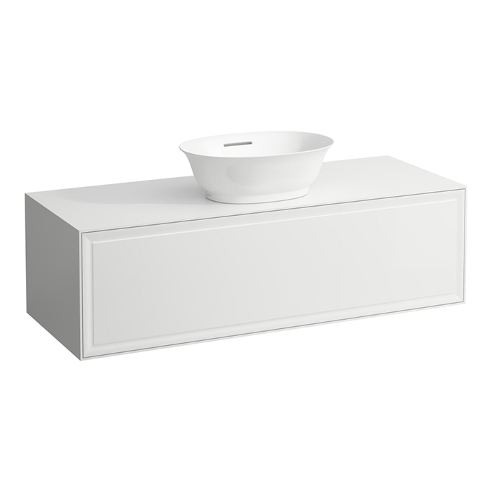 Laufen New Classic Тумба с раковиной, 1 ящиком, подвесная, цвет: белый глянец